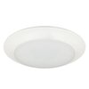 Designers Fountain 8 inch 4000K White Integrated LED Recessed Surface Mounted Disk Light Trim EVDSK81825CWH40